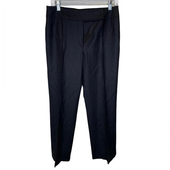 Akris Punto Two Piece Black Wool Blazer Jacket Top & Pant Set Size US 8 - Picture 5 of 9